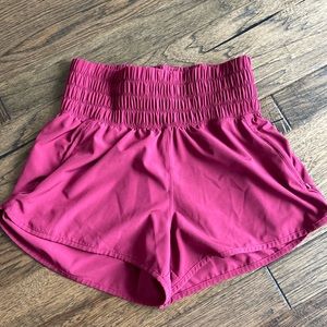 Abercrombie YPB ultra high rise workout shorts